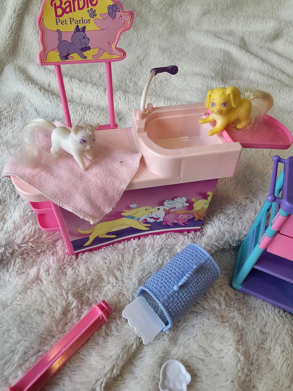 Barbie So Much to Do Pretty Pet Parlor Playset w/ Pets & Accessories